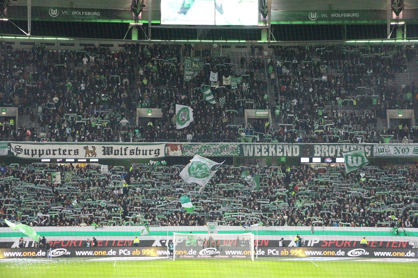 Volkswagen Arena, Spielstätte von VfL Wolfsburg (Archivfoto)