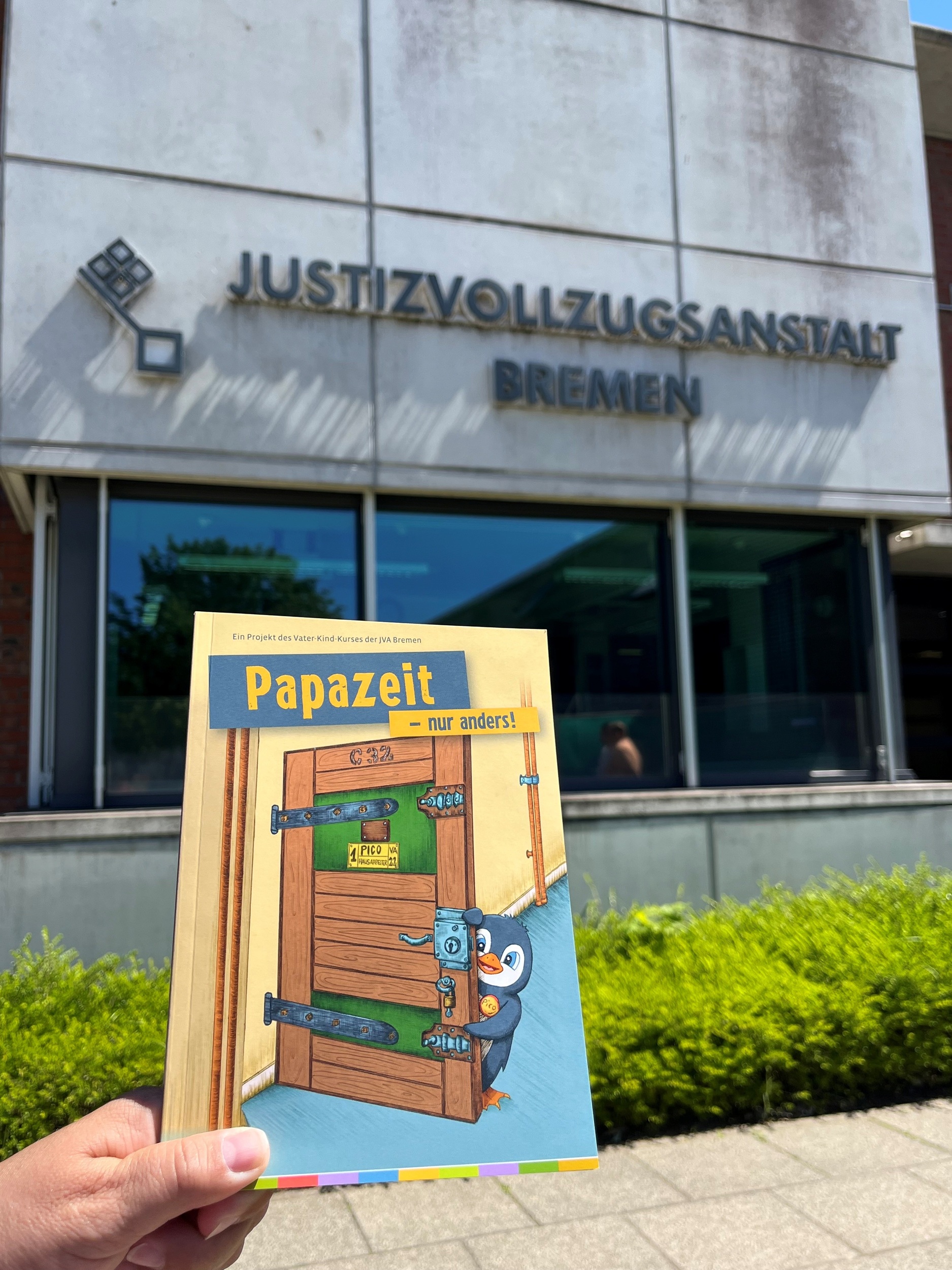 Papazeit – nur anders! – neues Buch für Kinder von Inhaftierten