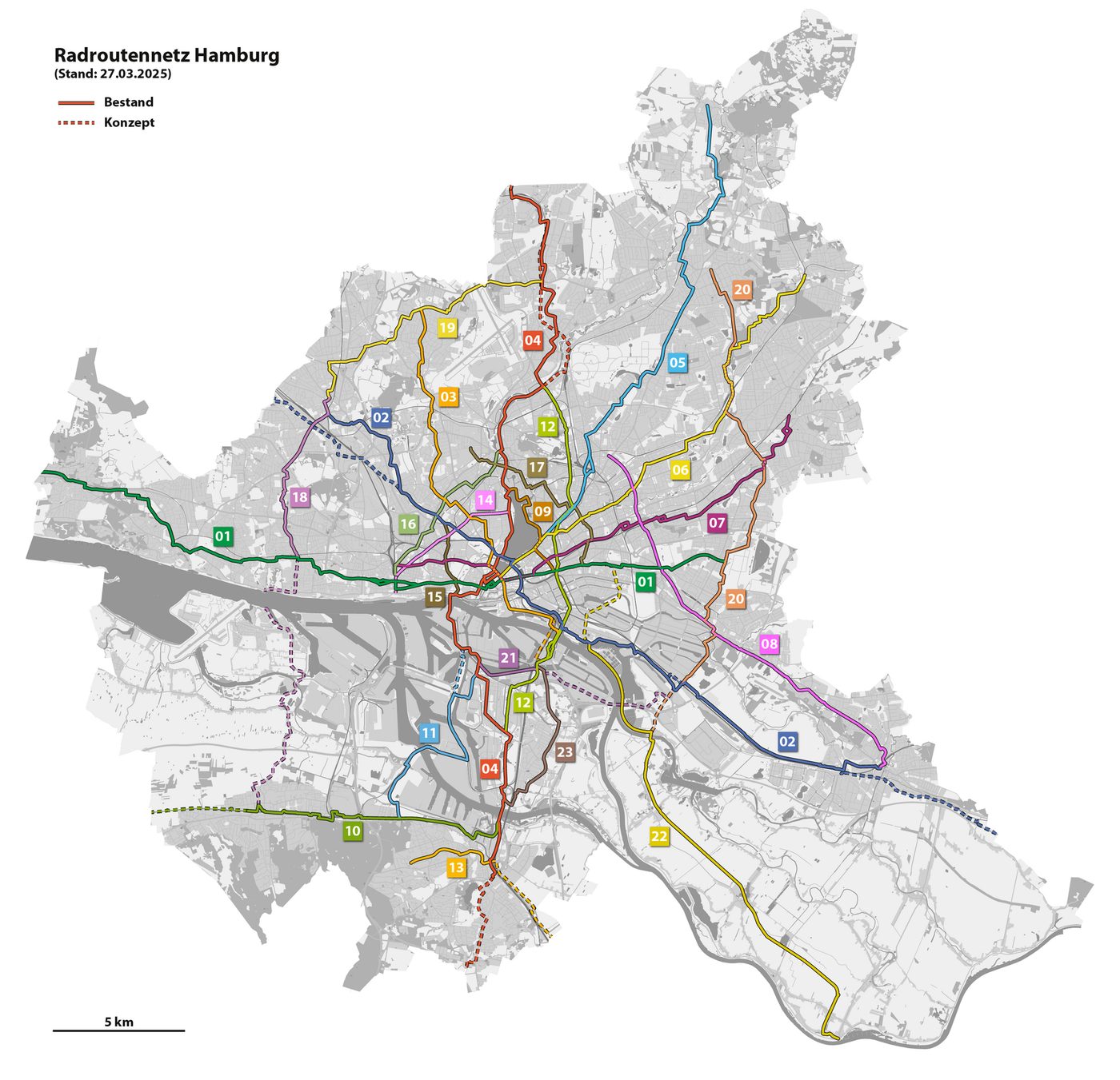 Stuhr veröffentlicht neue Karte für Radtouren und Fahrradstraßen