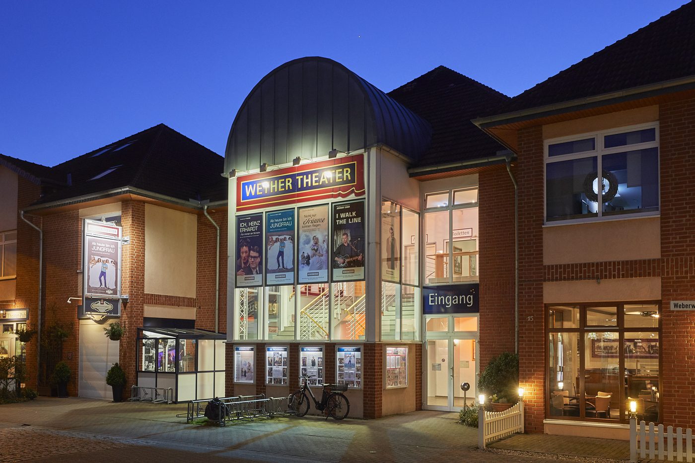 Blick hinter die Bühne: Führung im Weyher Theater
