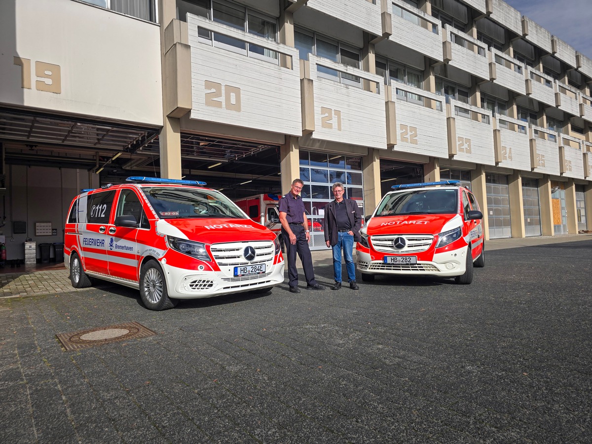 E-Notarztwagen in Bremerhaven bisher ohne Reichweitenprobleme