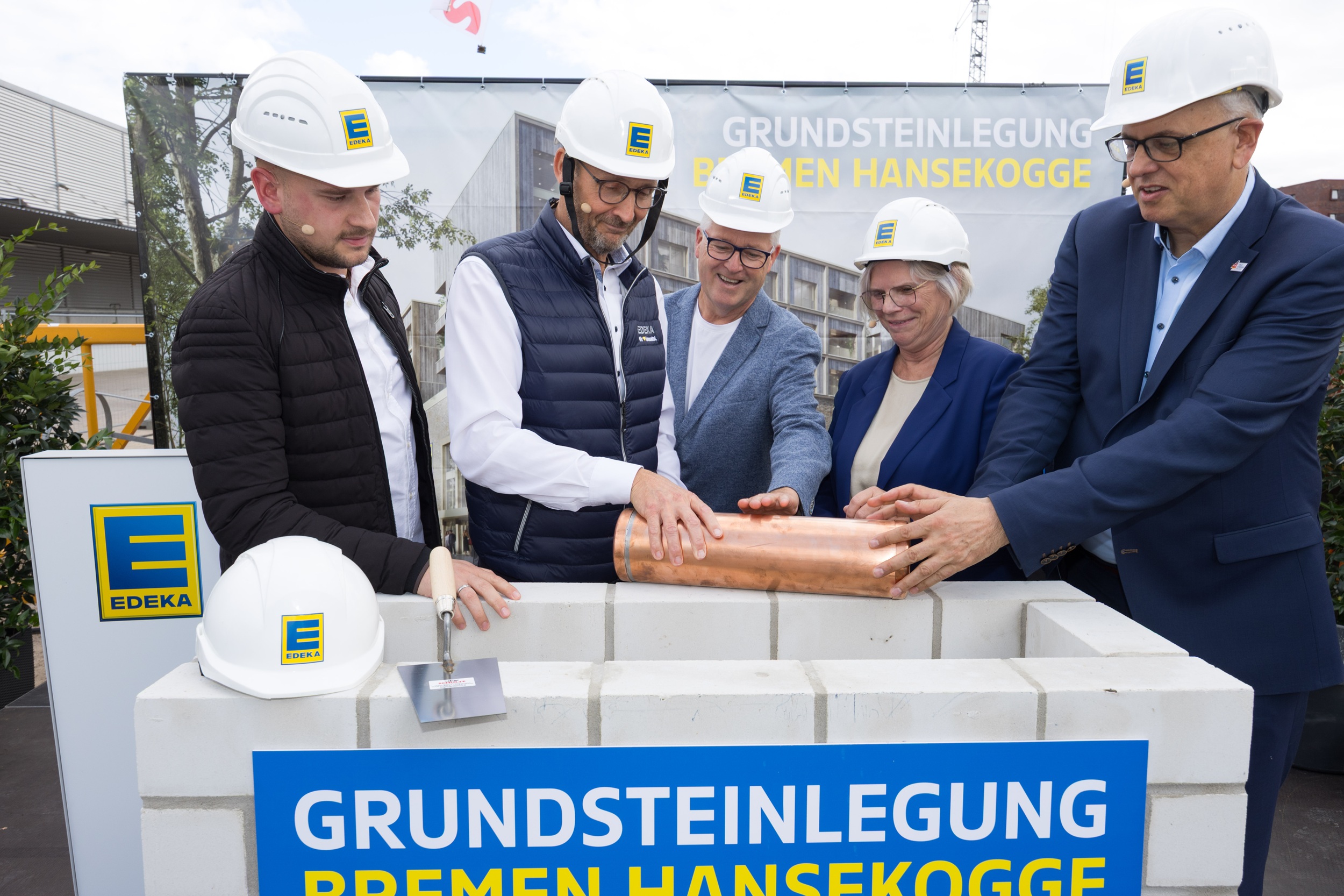 Edeka baut für mehr als 51 Millionen Euro in der Überseestadt